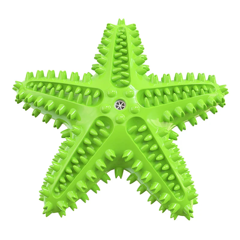 Dog Toys For Large Dogs Tooth Cleaning Chew Funny Interactive Training Starfish Toy Accessories Squeaky Toys TPR Toys Beagle