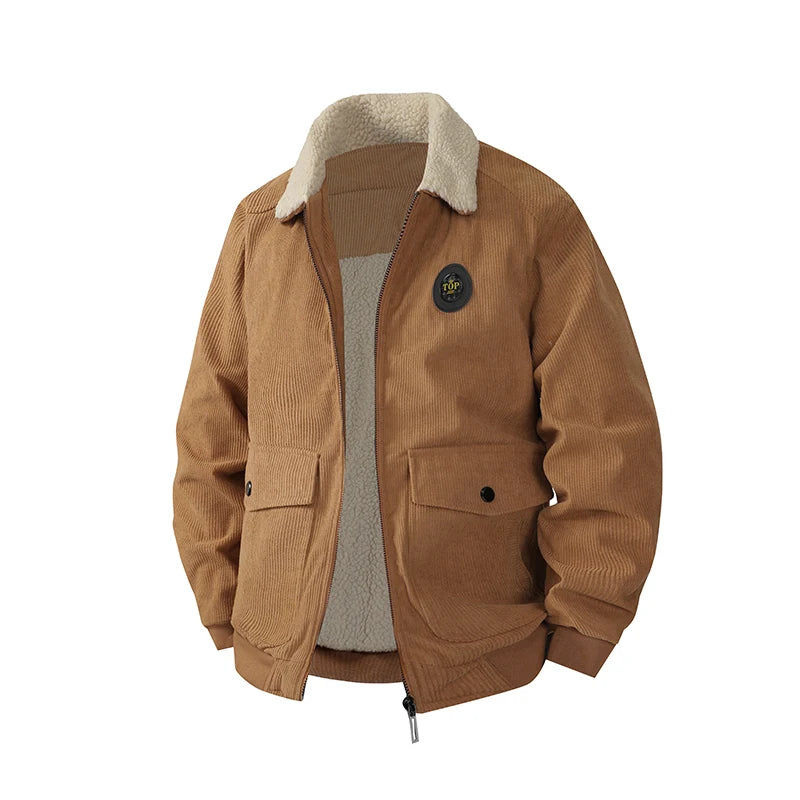 Winter Coat for Men Warm Lightweight Jackets Man Casual Fleeced Luxury Padding Clothing Fashion 2025 Deals Novelty In Y2k style