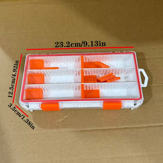 Fishing equipment box, large capacity fishing accessories,tool storage box, fishing hook, bait, fake bait box, carp fishing gear