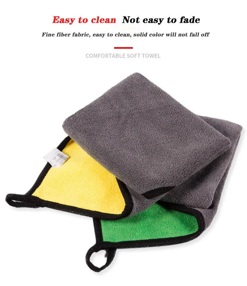 Fishing Towel Fishing Clothing Thickening Non-stick Absorbent Outdoors Sports Wipe Hands Towel Hiking Fishing Equipment