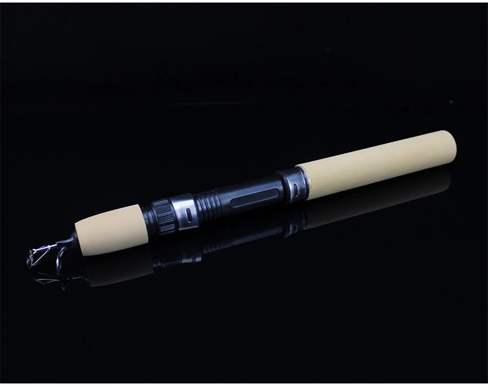Ice Fishing Rod Ultra Short Telescopic Winter Rod Small Sea Rod Ice Fishing Set Luya Fishing Gear Supplies