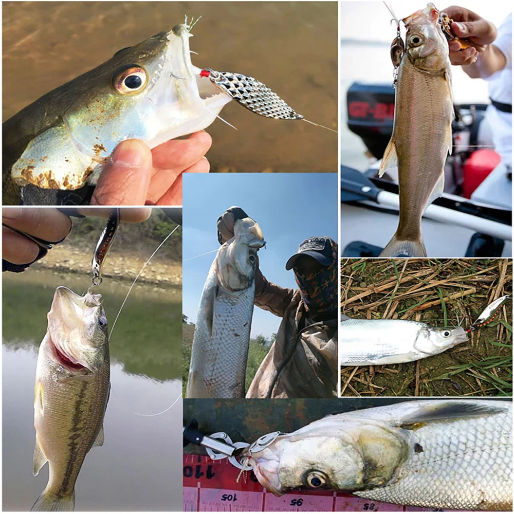 Fishing Lure Kit Soft and Hard Bait Set Gear Layer Minnow Metal Jig Spoon For Bass Pike Crank Tackle Accessories with Box