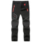 Men Winter New Warm Hiking Trekking Fishing Camping Climbing Trousers Oversize 6XL Waterproof Outdoor Women Cycling Fleece Pants