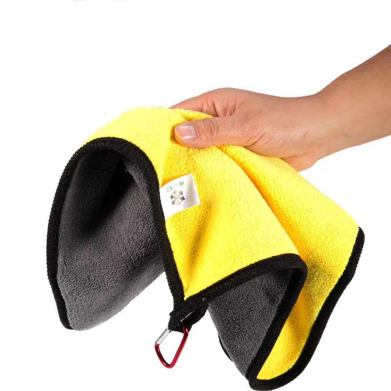 Fishing Towel Fishing Clothing Thickening Non-stick Absorbent Outdoors Sports Wipe Hands Towel Hiking Fishing Equipment