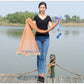 Finefish Cast Net Catch Fishing  Net Small Mesh American Style Throw Network Outdoor Hunting Tool