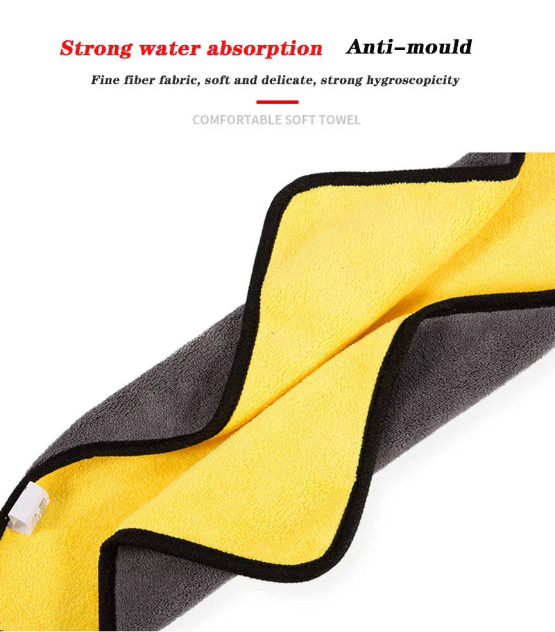 Fishing Towel Fishing Clothing Thickening Non-stick Absorbent Outdoors Sports Wipe Hands Towel Hiking Fishing Equipment