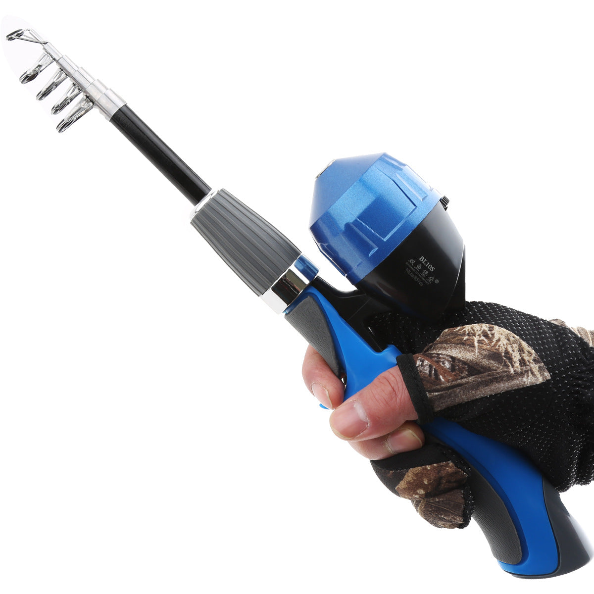 Children's Fishing Rod Beginner Fishing Rod Set Pig Mouth Wheel Belt Line Fishing Gear Set