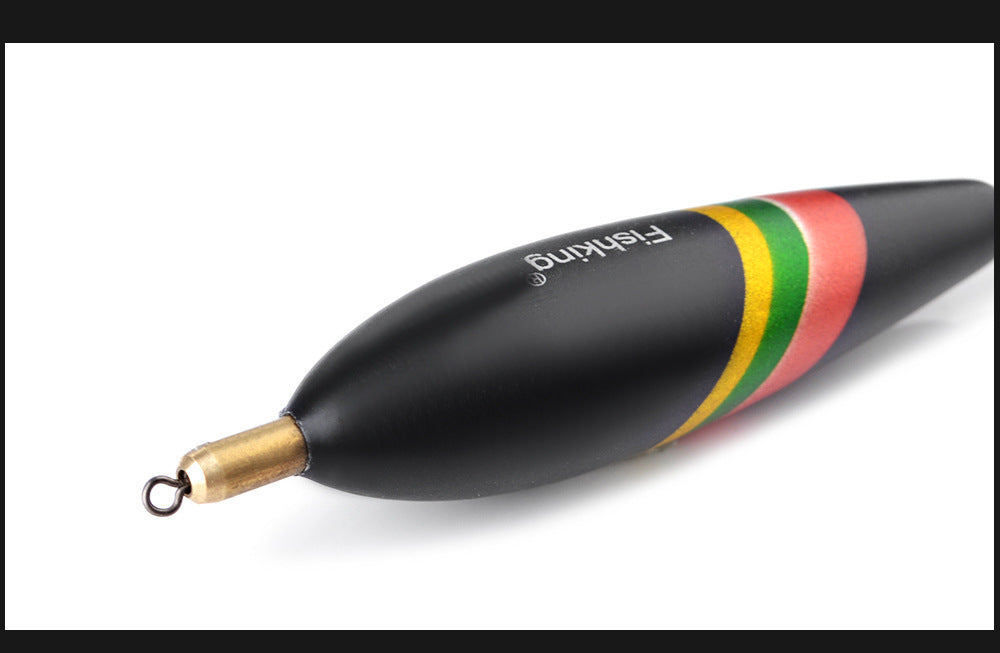 5 pieces of outdoor fishing gear accessories for fishing float with lead shirt wood, large buoyancy, and thickened tail