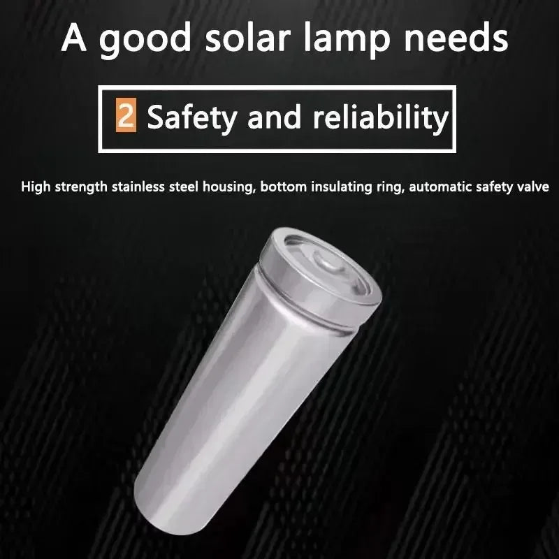 Solar Lamp Battery 3.2V 32650 Large Capacity Lithium Iron Battery Solar Street Lamp Floodlight Battery with Protection Panel