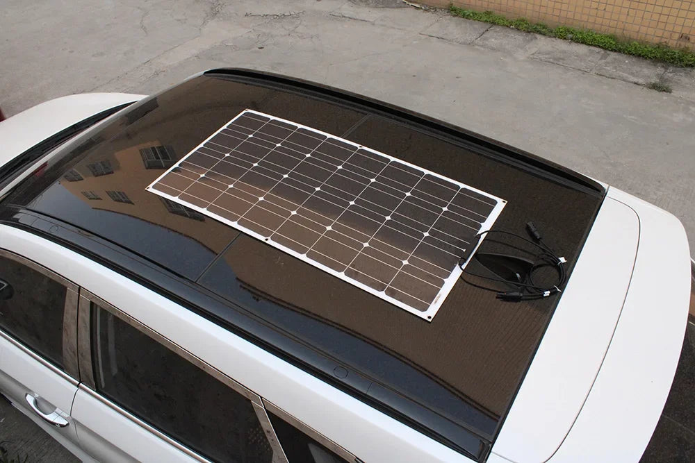 2000W solar panel, 18V flexible solar panel, efficient portable power supply, emergency charging, boat energy vehicle, household