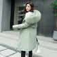 Winter Jacket 2024 New Women Parka Clothes Long Coat Wool Liner Hooded Jacket Fur Collar Thick Warm Snow Wear Fashion Parka