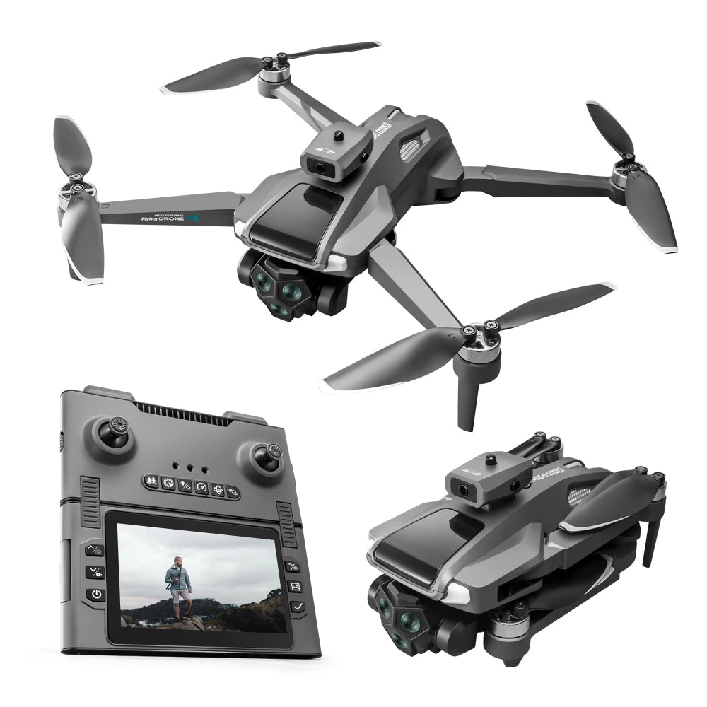 2025 New Drone, Large Screen Remote Control, Hd Camera, Brushless Motor, Full of Power, Brilliant Lights, the Best Gift!