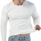 Men's Winter Thermal Long-sleeved T-shirt Wear Extreme Cold Weather Base Layer Top Fleece Lined Winter O-Neck Bottoming Shirts