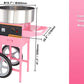 SucceBuy Electric Cotton Candy Machine Commercial Floss Maker w/ Stainless Steel Bowl Sugar Scoop and Drawer for Birthday Party