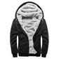 Winter Warm Sherpa Lined Coat for Men Heavyweight Plush Fleece Jackets Outwear Long Sleeve Zip Up Hoodie Sweatshirt Tops Outfits