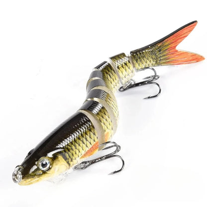 Fishing Lures Multi Jointed Swimbait Crank Bait Slow Sinking Bionic Artificial Bait Freshwater Saltwater Trout Bass Fishing Acce