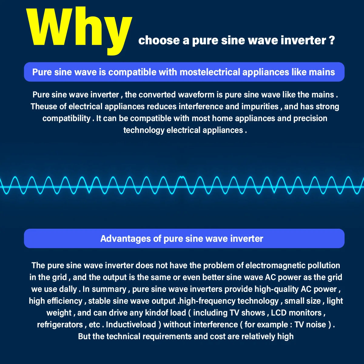 Solar Inverter 8000W 10000W 12000W Power Pure Sine Wave Inverters Inversor 24v 110v Onda Pura 12v 48v 220v Car Voltage Converter