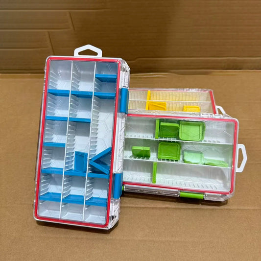 Fishing equipment box, large capacity fishing accessories,tool storage box, fishing hook, bait, fake bait box, carp fishing gear