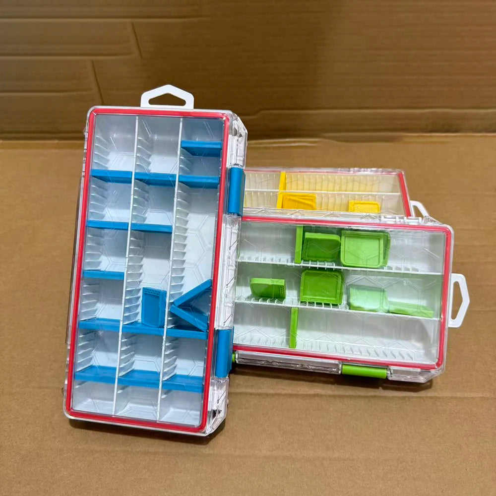 Fishing equipment box, large capacity fishing accessories,tool storage box, fishing hook, bait, fake bait box, carp fishing gear