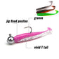 10PCS Soft Lure 5.5cm 7cm 10cm T Tail Worm 3PCS Jigging Head Hook 3g 5g 10g Metal Jig Carp Fishing Pesca Swimbait Gear Kit Bait