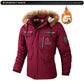 New Winter Men Outwear Fleece Warm Removable Hooded Hiking Jacket Men Outdoor Windproof Casual Fashion Jacket Coat Male Clothing