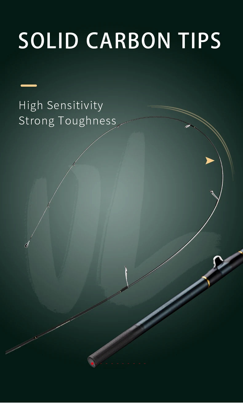 Trout Fishing L+UL Tips Fishing Rod Trout Fishing Light Rod Spinning Baitcasting Lure Fishing Rod Octopus Squid Fishing Tackle