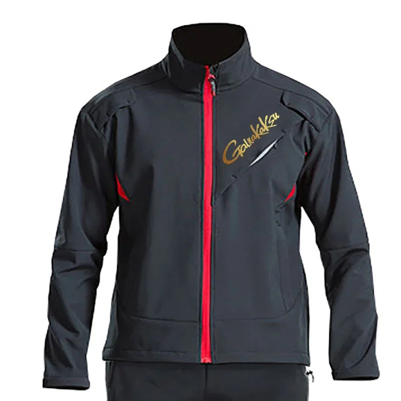 Winter Waterproof Fishing Clothing Suit Men Windbreaker Camping Fishing Jacket Fishing Pants Thick Fishing Clothes Warm Coat