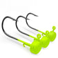 5pcs Fishing Hooks 2.8g 3.5g 4.6g 7g Ned Mushroom Head Jig Sharp Barbed Hook For Soft Worm Lures Jigging Fishing Tools