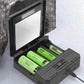 Solar Power Generation Solar Lithium Battery Smart Charger Type-C USB Four-Slot for 3.7V 18650/26650/21700/14500 Batteries