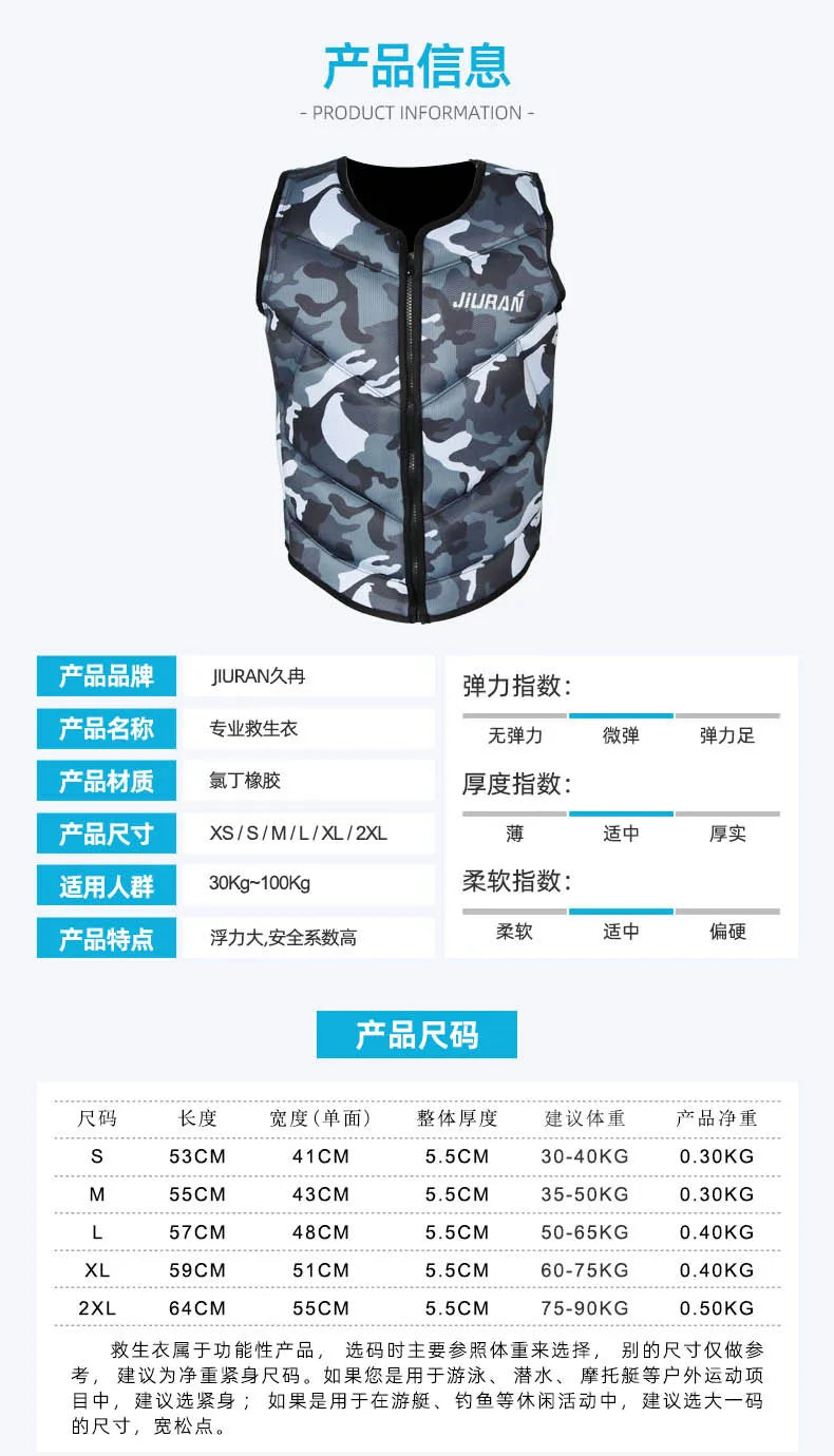 Lightweight Breathable Summer Camouflage Fishing Vest with Built-in Life Jacket for Adults and Kids No Strap Design Life Vest