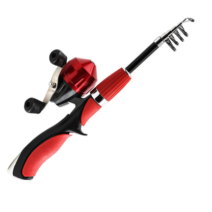 Children's Fishing Rod Beginner Fishing Rod Set Pig Mouth Wheel Belt Line Fishing Gear Set