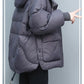 Winter Clothes Women Basic Jackets Warm Thick Down Cotton Jacket Female Short Hooded Fashion Padded-Cotton Jacket Parkas Mujer 2