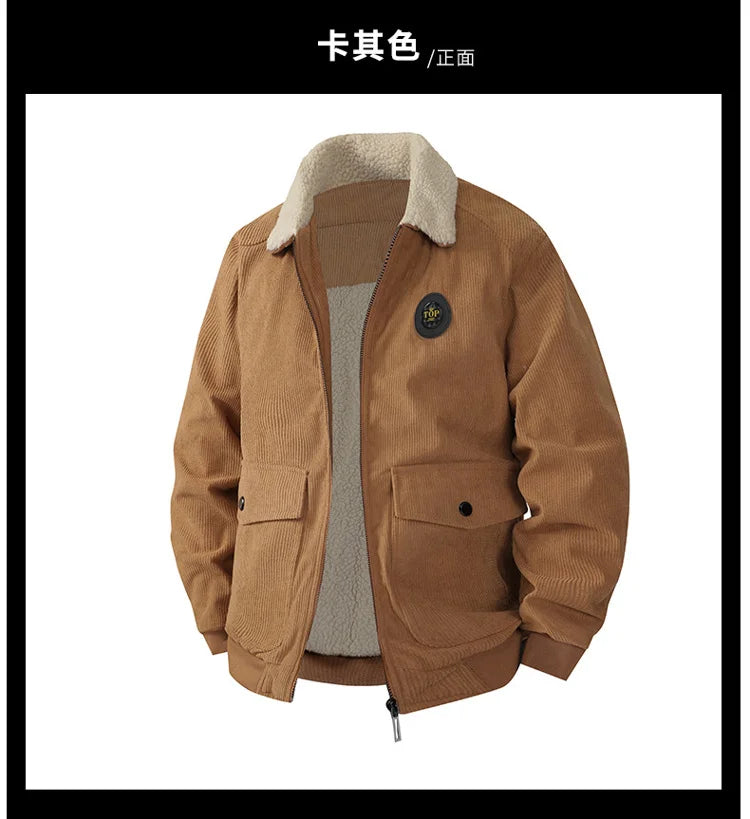 Winter Coat for Men Warm Lightweight Jackets Man Casual Fleeced Luxury Padding Clothing Fashion 2025 Deals Novelty In  Y2k style