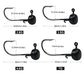 5pcs Fishing Hooks 2.8g 3.5g 4.6g 7g Ned Mushroom Head Jig Sharp Barbed Hook For Soft Worm Lures Jigging Fishing Tools