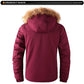 New Winter Men Outwear Fleece Warm Removable Hooded Hiking Jacket Men Outdoor Windproof Casual Fashion Jacket Coat Male Clothing
