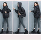 Winter Clothes Women Basic Jackets Warm Thick Down Cotton Jacket Female Short Hooded Fashion Padded-Cotton Jacket Parkas Mujer 2