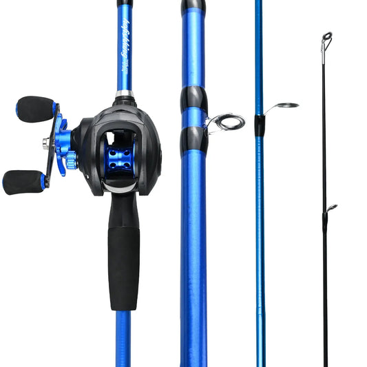 Fishing Rod Reel Set with Fishing Gear Bag Fish Controller Fishing Line Fishing Pliers - Complete Fishing Equipment Kit