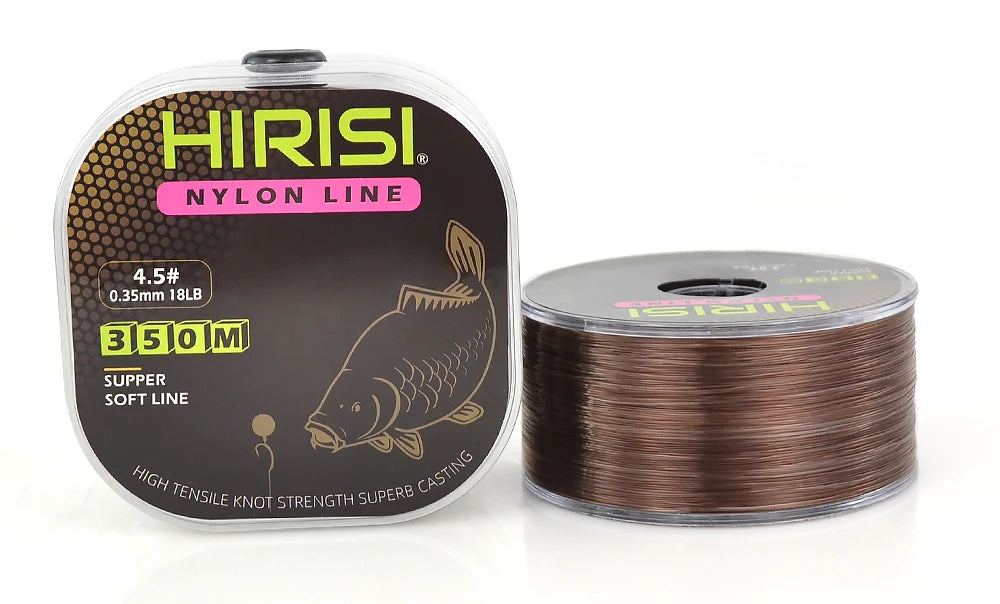 Hirisi 350m Super Strong Fishing Line Japan Monofilament Nylon Carp Fishing Line Fishing Accessories Nylon Line