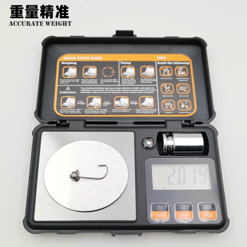 Mr JigginG Tungsten Jig Head 1g 1.5g 2g 2.5g 3g 3.5g 5.3g 7g 10g 14g Worm Hook for Soft Lure Tackle Fishing Accessories