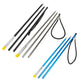 Fishing Spears Gaffs Barbed Telescopic Rod Fork Harpoon Hunting Fish Tool Aluminum Alloy Fishing Gigguff Hook Fishing Gear