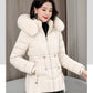 Winter 2025 New Down Jacket Women Parkas Fashion High-Quality Warm Cotton Padded Coat Ladies Short Overcoat Hooded Overwear Tops