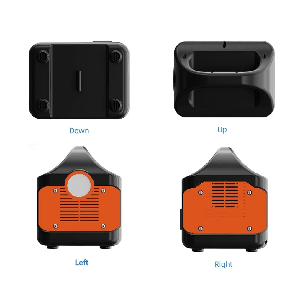 500W/300W/100W 460Wh/230Wh/76Wh LiFePO4 Portable Power Station Mobile Power Supply Solar Generator Built-in BMS 220V for Camping