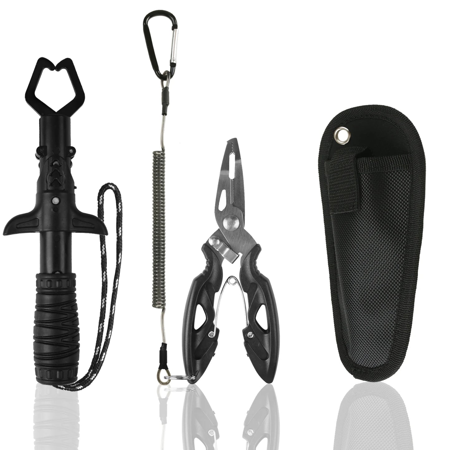 Fishing Pliers and Gripper Set Fishmen Muti-Function Fishing Gear Hook Remover Ice Fishing Tool Flyfishing Gear Gifts for Men