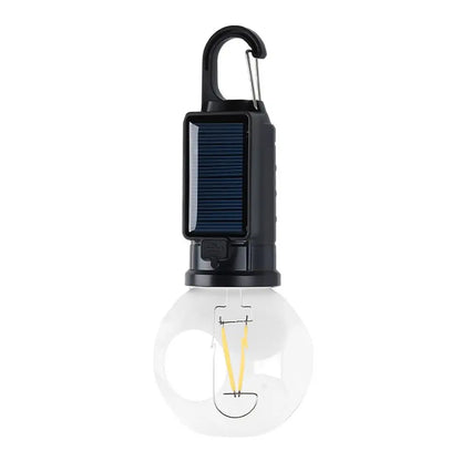Solar Powered Camping Light Portable Led Outdoor Yard Tent Hanging Light Solar Lantern For Emergency Waterproof Rechargeable