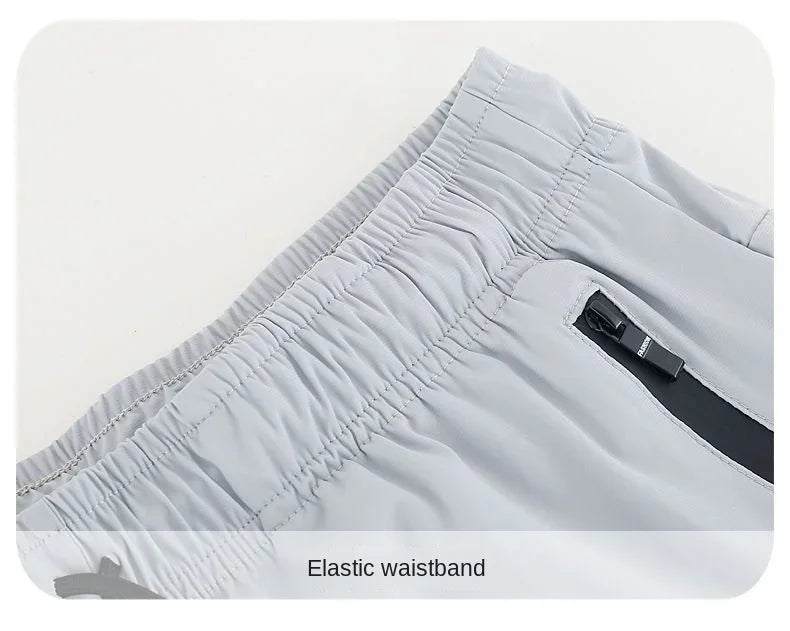 Ice Silk Fishing Pants, Cool Feeling Sweatpants, Outdoor Sunscreen, Quick Drying, Breathable, Anti-Mosquito Fishing Clothes