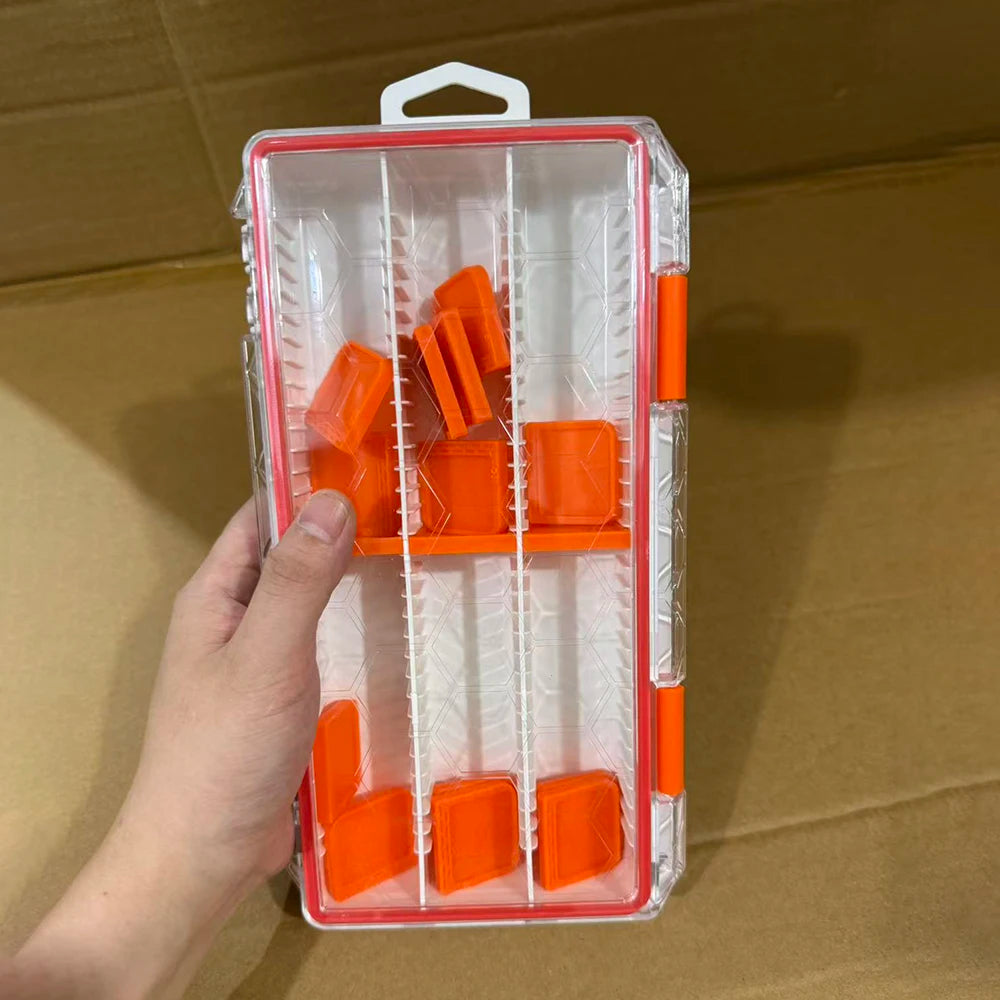 Fishing equipment box, large capacity fishing accessories,tool storage box, fishing hook, bait, fake bait box, carp fishing gear