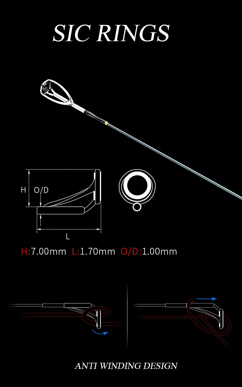 Trout Fishing L+UL Tips Fishing Rod Trout Fishing Light Rod Spinning Baitcasting Lure Fishing Rod Octopus Squid Fishing Tackle