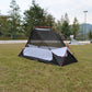 Waterproof and Windproof 1 Person Tent, Camping Tent,Aluminum Pole Backpacking Tent Can Be Cot Bed Tent Not Include the Bed