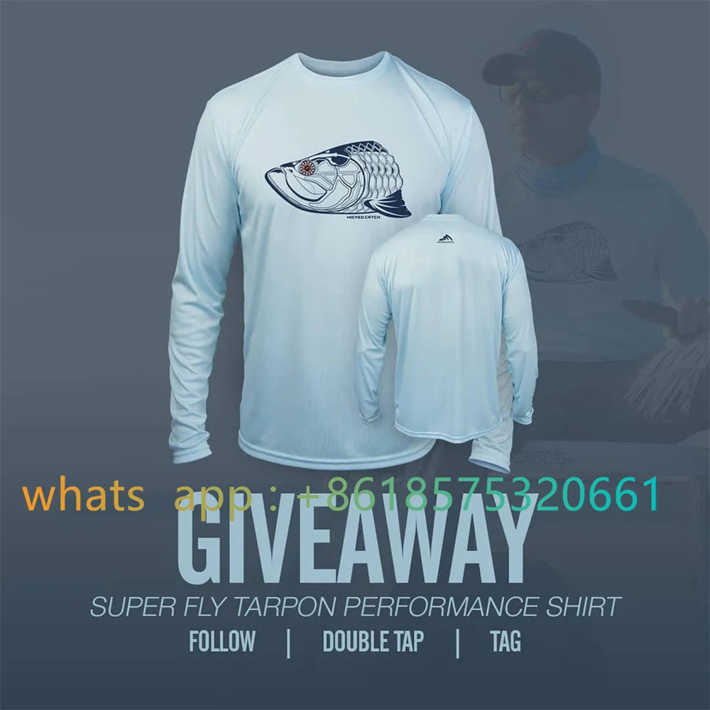 Summer Fishing Clothing Men Long Sleeve Hoodie Fishing Shirts Camisa De Pesca Uv Protection Hoody Sweatshirt Uv Protection Shirt