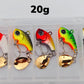 Fishing Lure Set 5pcs Wobble Rotating Metal VIB Vibration Bait Spinner Spoon Jig Sea Lures Artificial Hard Baits Sequins Tackle